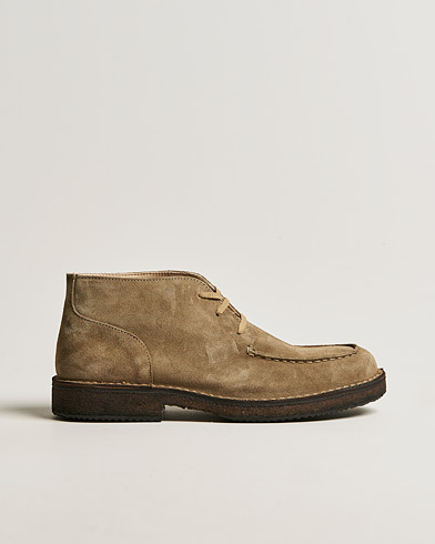 Men | Shoes | Astorflex | Markflex Lined Chukka Boot Stone Suede