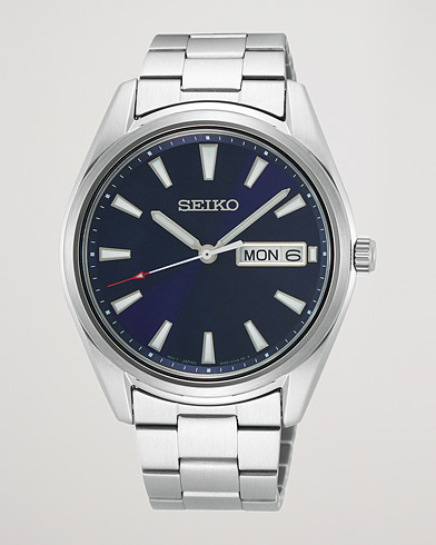 Seiko Classic Day Date 40mm Steel Blue Dial at 