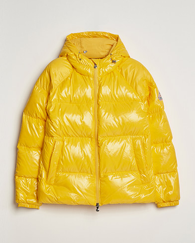Men | New Brands | Pyrenex | Sten Hooded Puffer Jacket Spectra Yellow