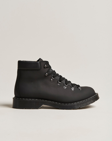 Men | Black boots | Solovair | Urban Hiker Boot Black Waxy