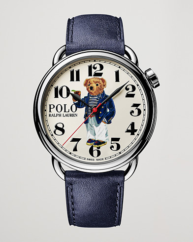 Men | Fine watches | Polo Ralph Lauren | 42mm Automatic Riviera Bear White Dial 
