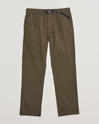 Men | Trousers | Gramicci | Stretch Twill NN Cropped Pants Deep Brown