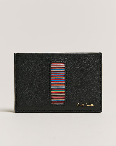 Men | Wallets | Paul Smith | Calf Leather Cardholder Black