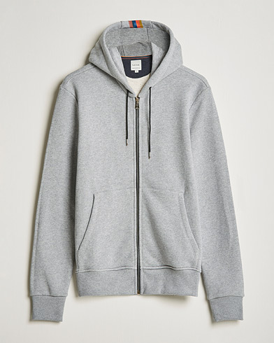 Men |  | Paul Smith | Hooded Zip Sweatshirt Grey