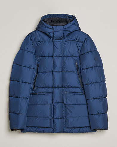 Men | Down Jackets | Save The Duck | Cliff Padded Down Jacket Navy Blue