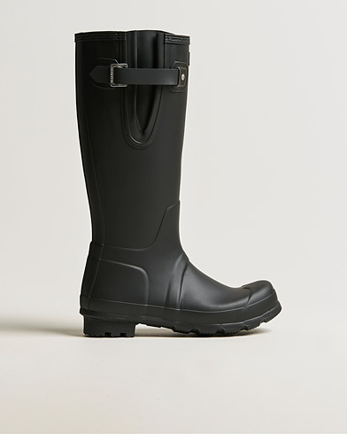 Men | Overshoes | Hunter Boots | Original Tall Side Adjustable Boot Black