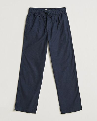 Men | Tekla | Tekla | Flannel Pyjama Pants Midnight Blue