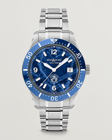 Men | Montblanc | Montblanc | 1858 Iced Sea Automatic 41mm Blue