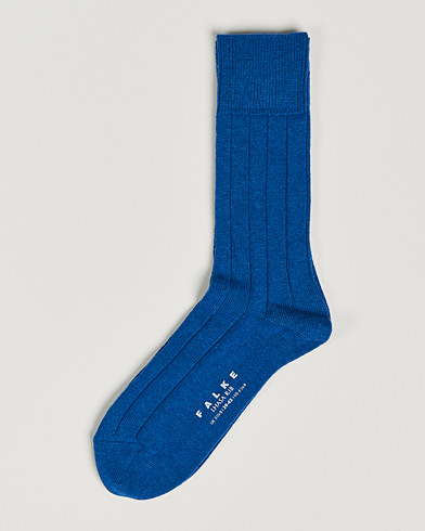 Men | Socks merino wool | Falke | Lhasa Cashmere Sock Sapphire