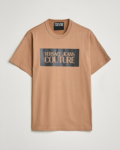 Men |  | Versace Jeans Couture | Reflective Logo T-Shirt Sand