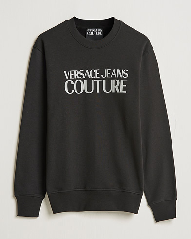 Men | Versace Jeans Couture | Versace Jeans Couture | Logo Sweatshirt Black/Silver