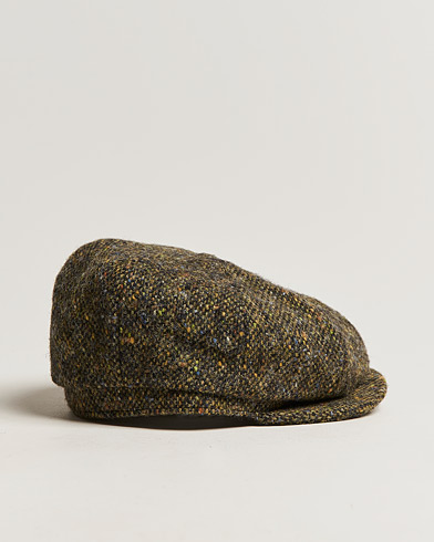 Men | Flat Caps | Lock & Co Hatters | Tremelo Wool Cap Green