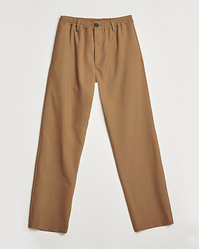 Men | Marni | Marni | Tropical Wool Trousers Beige