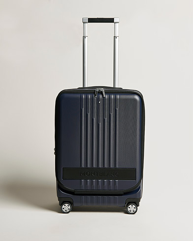 Men | Suitcases | Montblanc | Trolley Cabin w. Pocket 4 Wheels Blue