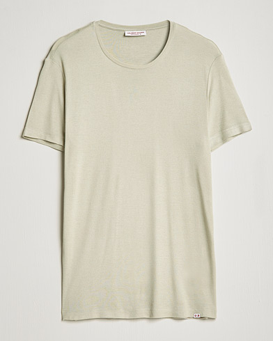 Men |  | Orlebar Brown | OB Classic Modal/Cashmere T-Shirt Parched Green