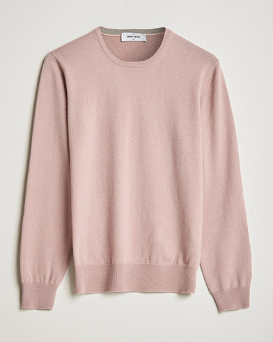 Men | Sweaters & Knitwear | Gran Sasso | Wool/Cashmere Crew Neck Soft Pink