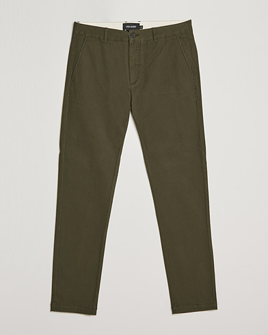 Men | Trousers | Lyle & Scott | Chinos Olive