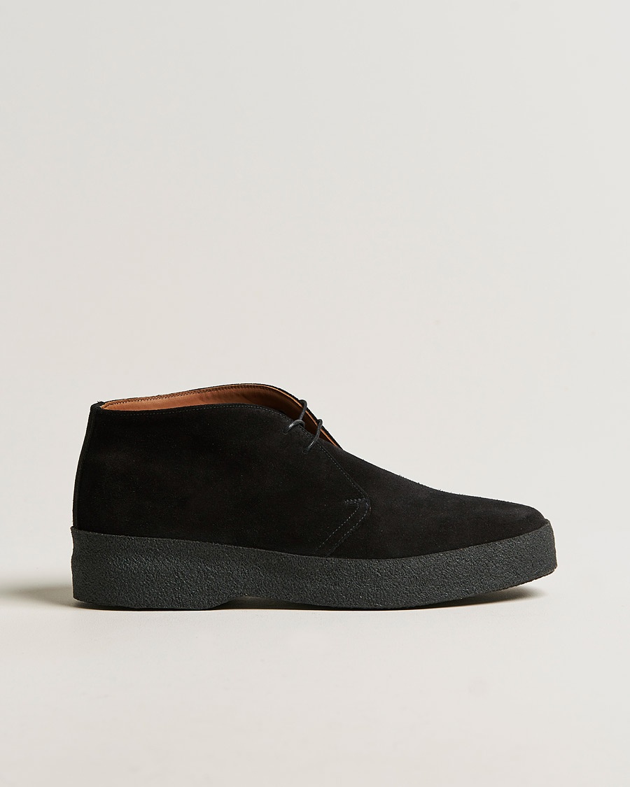 Sanders Sam Chukka Boot Black Suede – Black