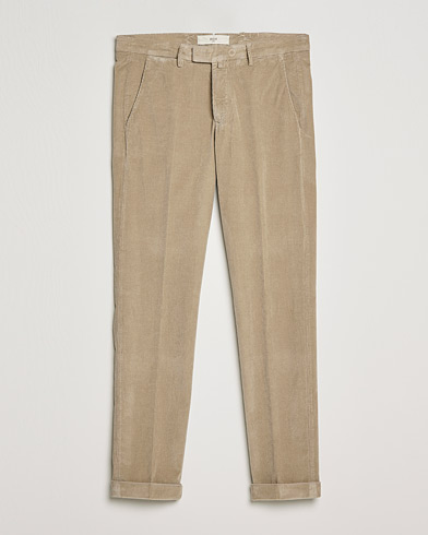 Men |  | Briglia 1949 | Slim Fit Corduroy Trousers Beige