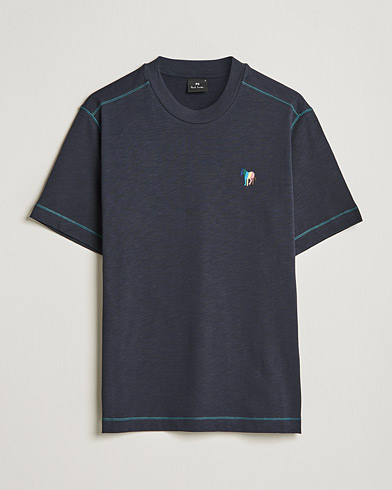Men |  | PS Paul Smith | Zebra Organic Cotton T-Shirt Navy