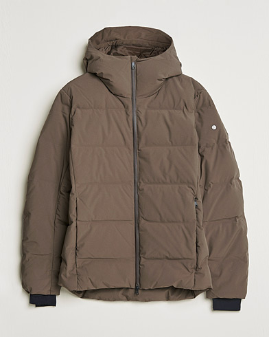 Men |  | Scandinavian Edition | Torrent Hooded Puffer Jacket Major Brown