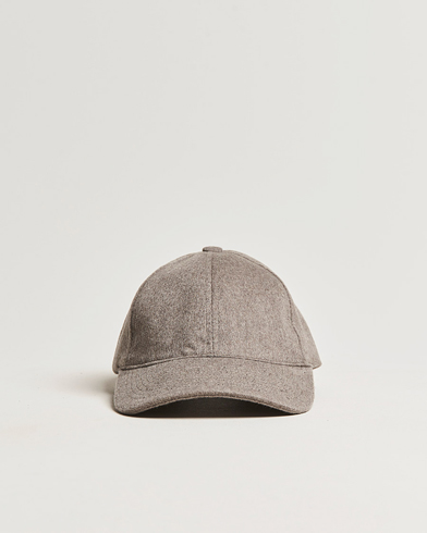 Men |  | Varsity Headwear | Cashmere Soft Front Baseball Cap Marble Beige