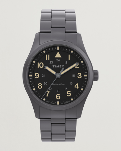 Men | Watches | Timex | Field Post Mechanical Watch 38mm Gunmetal Finish