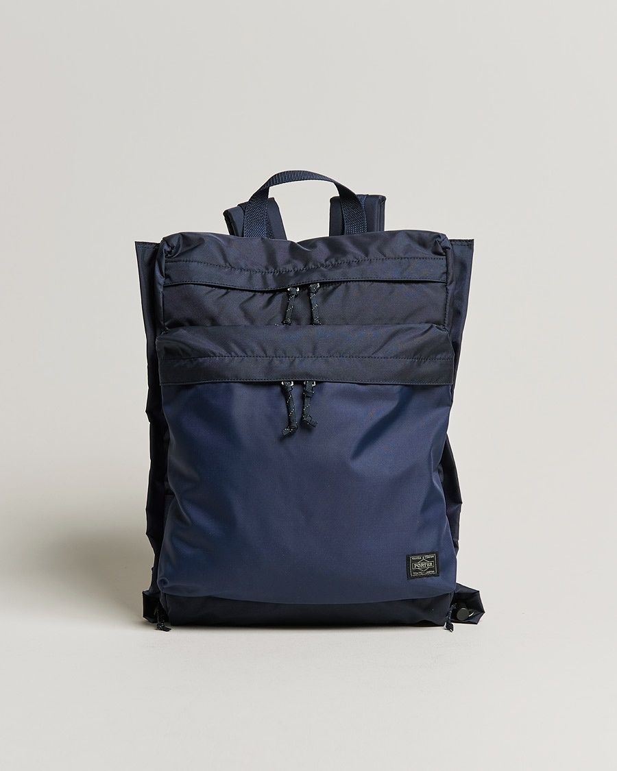 Porter-Yoshida & Co. Force Ruck Sack Navy Blue – Blue