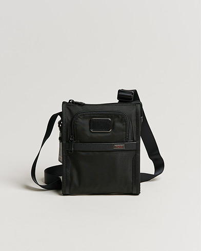 Men | Shoulder Bags | TUMI | Alpha 3 Pocket Small Crossbody Bag Black