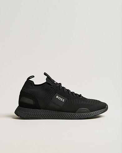 Men |  | BOSS | Titanium Running Sneaker Black