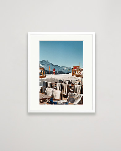 Men | Posters | Sonic Editions | Framed Sankt Moritz Mountain Hotel 