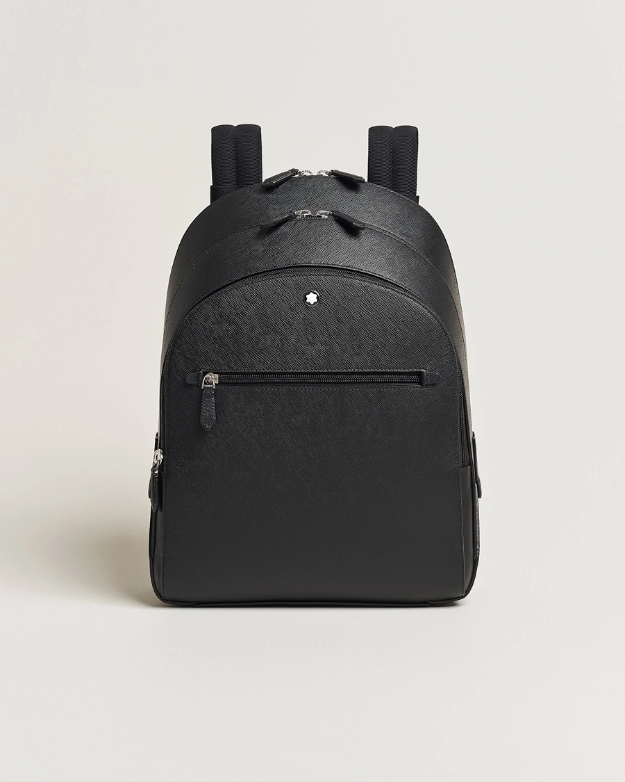 Montblanc Sartorial Medium Backpack 3 Compartments Black – Black