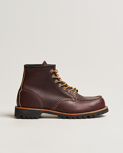 Men | Lace-up Boots | Red Wing Shoes | Moc Toe Boot Briar Oil Slick Leather