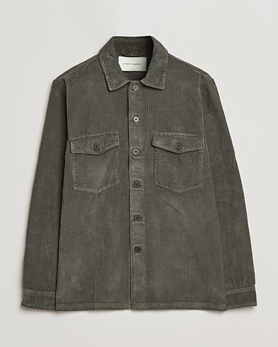 Men | An Overshirt Occasion | A Day's March | Carey Cord Overshirts Olive