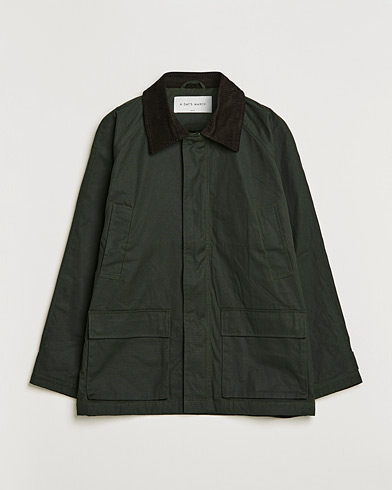 Men | Autumn Jackets | A Day's March | Stour Waxed Jacket Olive