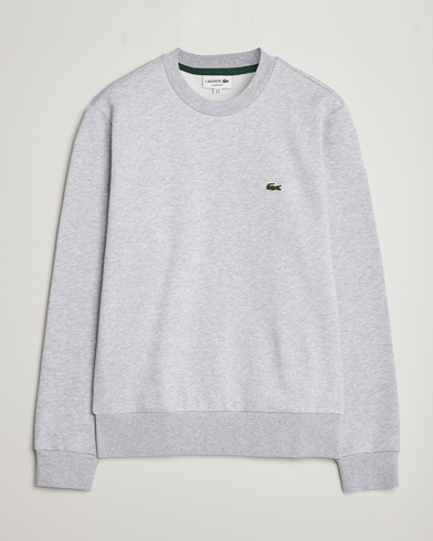Men | Grey sweatshirts | Lacoste | Crew Neck Sweatshirt Silver Chine