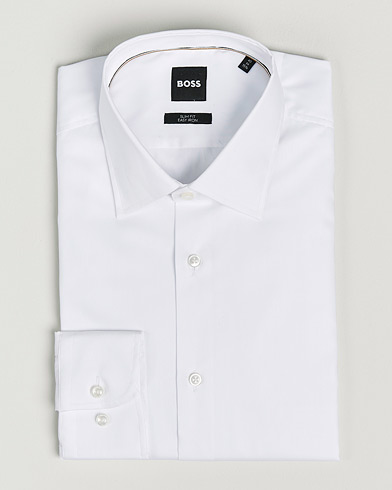 Men | Shirts | BOSS | Hank Slim Fit Shirt White
