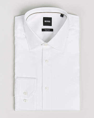 Men | Business Shirts | BOSS | Joe Regular Fit Shirt White