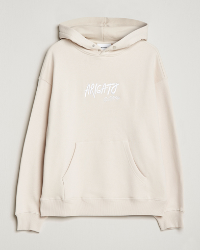 Men | What's new | Axel Arigato | Arigato Tag Hoodie Pale Beige