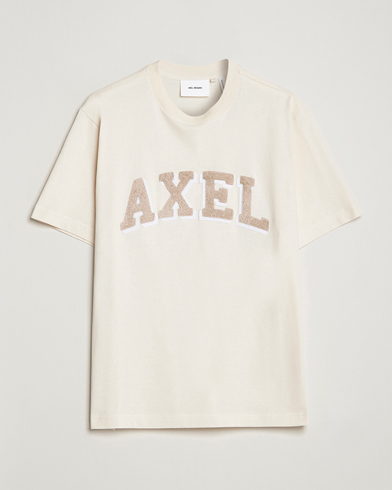 Men | Short Sleeve T-shirts | Axel Arigato | Axel Arc T-Shirt Pale Beige