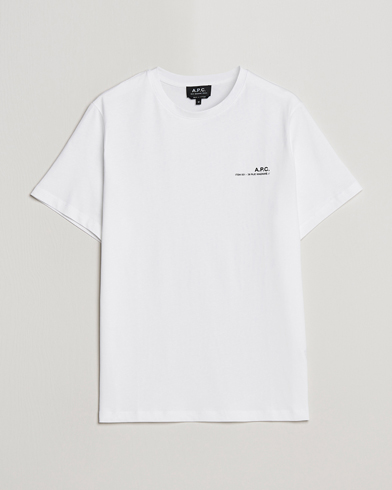 Men | Short Sleeve T-shirts | A.P.C. | Item T-Shirt White