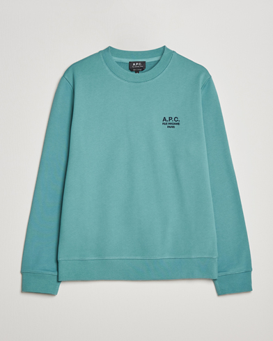 Men | Sweaters & Knitwear | A.P.C. | Rider Sweatshirt Green