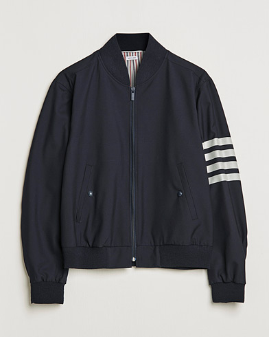 Men | Thom Browne | Thom Browne | 4-Bar Blouson Jacket Navy