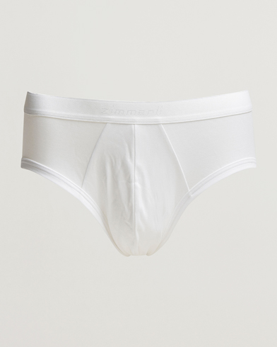 Men | Underwear & Socks | Zimmerli of Switzerland | Sea Island Cotton Briefs White