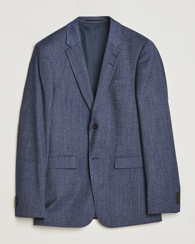 Men | Suit Jackets | Tiger of Sweden | Jerretts Wool Blazer Dusty Blue