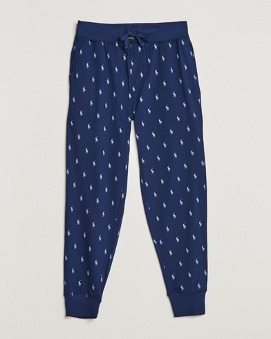 Men | Pyjama Bottoms | Polo Ralph Lauren | Printed Pony Pyjama Pants Navy
