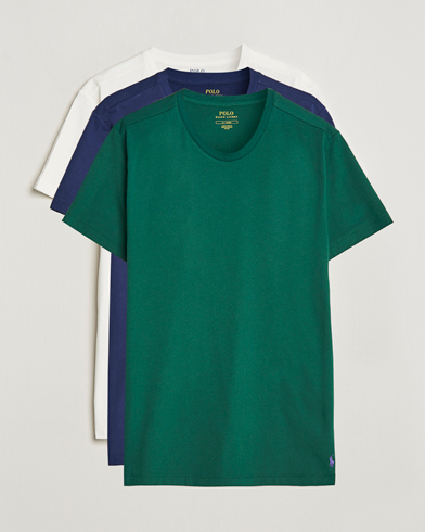 Men | Polo Ralph Lauren | Polo Ralph Lauren | 3-Pack Crew Neck T-Shirt New Frst/Navy/White