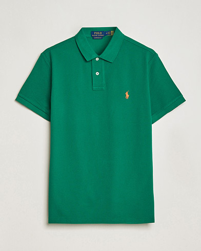 Men | Sale | Polo Ralph Lauren | Custom Slim Fit Polo Primary Green