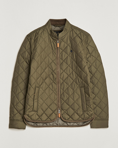 Men | Morris Coats & Jackets | Morris | Teddy Quilted Jacket Olive