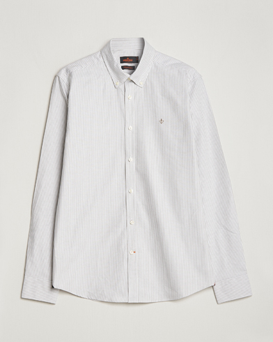 Men | Oxford Shirts | Morris | Douglas Striped Oxford Shirt Brown